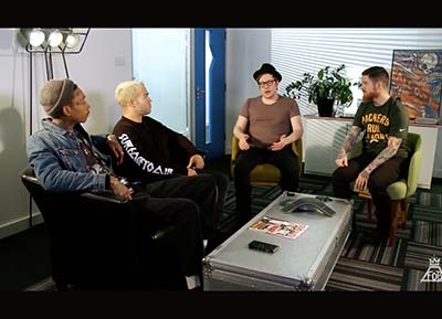 Behind The Scenes - Fall Out Boy
